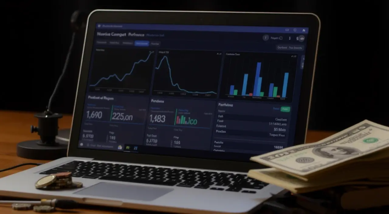 AffiliHub feature icons showing tracking, automation, security, and analytics capabilities